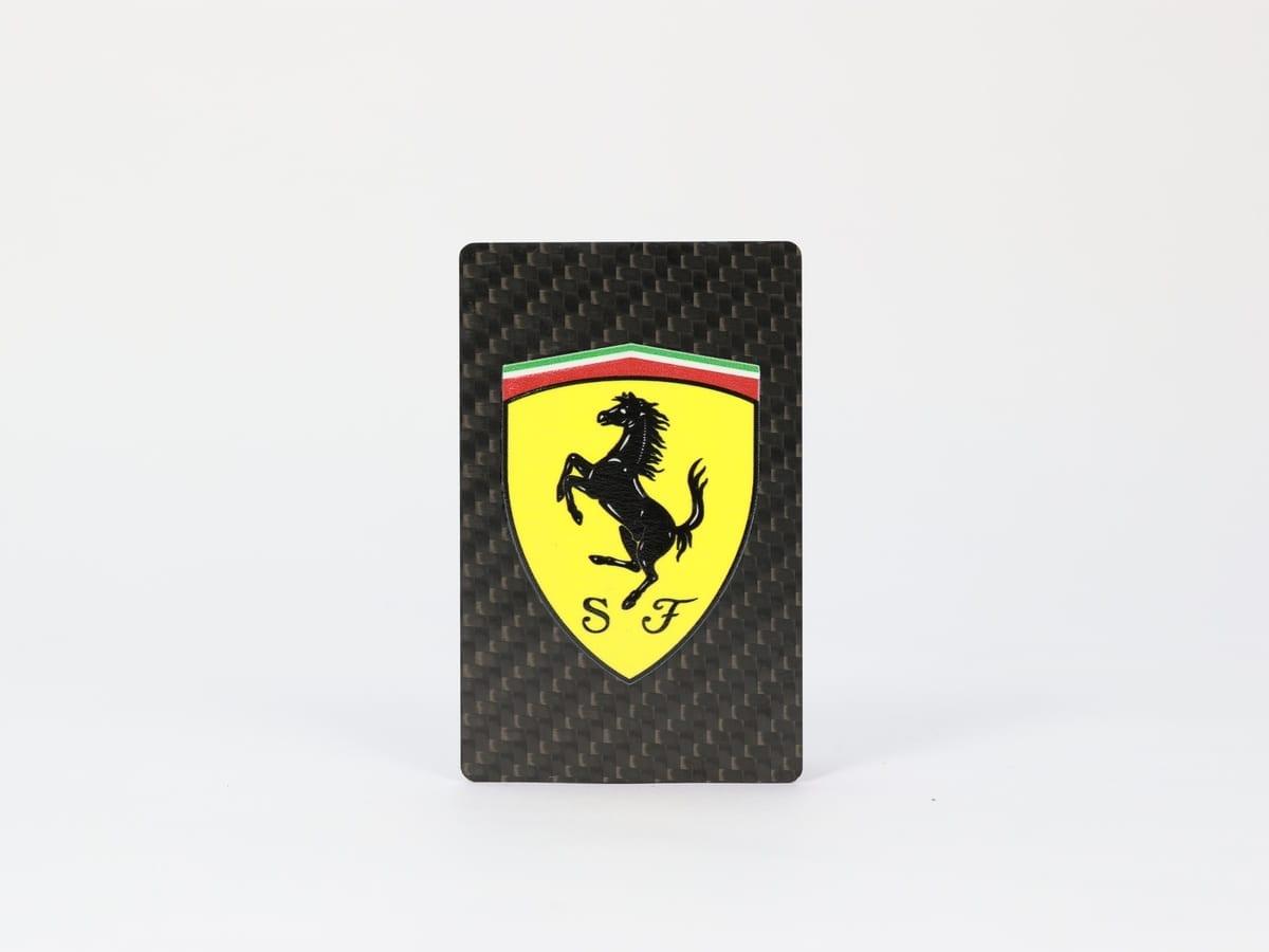 Custom Carbon Fiber Business Cards